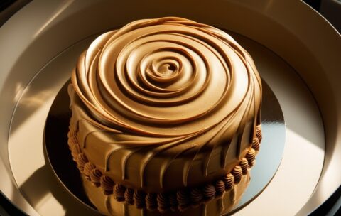 Leonardo_Phoenix_09_A_decadent_golden_chocolate_fondant_cake_s_1