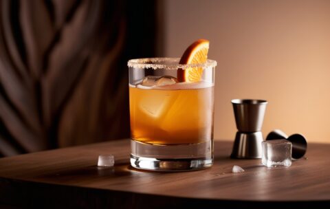 Leonardo_Phoenix_09_A_mouthwatering_Whiskey_Sour_cocktail_eleg_1