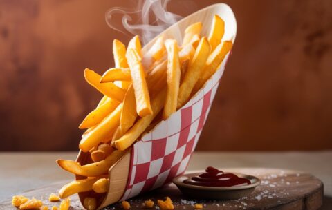 Leonardo_Phoenix_09_A_steaming_hot_serving_of_golden_crispy_Fr_1