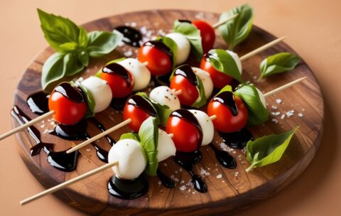 Leonardo_Phoenix_09_Fresh_and_vibrant_Caprese_skewers_position_1